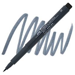 Faber-Castell Pitt Artist Pen - Dark Indigo, Brush Nib pen and swatch