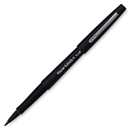 Paper Mate Flair Guard Pen - Black, Medium Tip