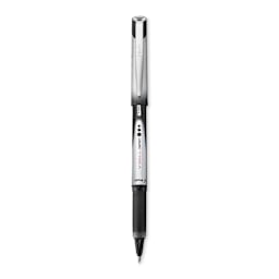 Pilot V-Ball Grip Roller Ball Pen - 0.7 mm, Black with cap off