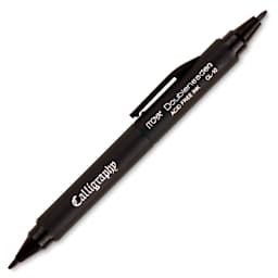 Itoya Doubleheader Calligraphy Marker - Black