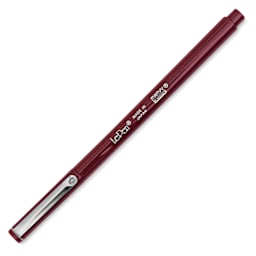 Marvy Uchida LePen Fine Line Marker - Burgundy with cap on