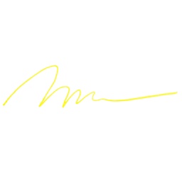 Marvy Uchida LePen Fine Line Marker - Yellow, swatch only
