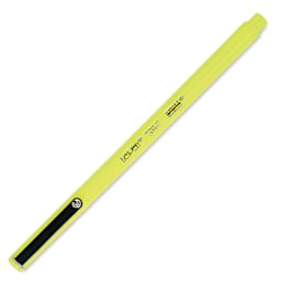 Marvy Uchida LePen Fine Line Marker - Fluorescent Yellow, cap on