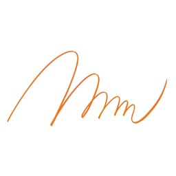 Marvy Uchida LePen Fine Line Marker - Orange swatch