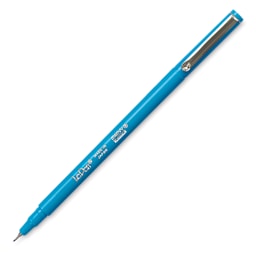 Marvy Uchida LePen Fine Line Marker - Light Blue, cap off