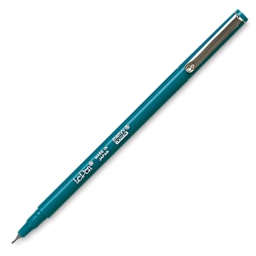 Marvy Uchida LePen Fine Line Marker - Teal, cap off