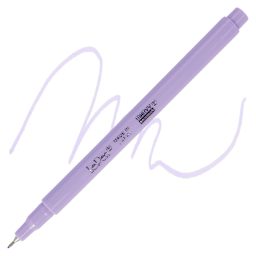 Marvy Uchida LePen Fine Line Marker - Wisteria, pen and swatch