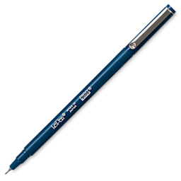 Marvy Uchida LePen Fine Line Marker - Oriental Blue, cap off