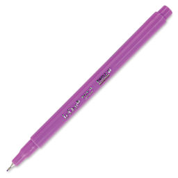 Marvy Uchida LePen Fine Line Marker - Fluorescent Violet, cap off