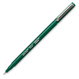 Marvy Uchida LePen Fine Line Marker - Green, cap off