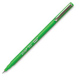 Marvy Uchida LePen Fine Line Marker - Light Green, cap off
