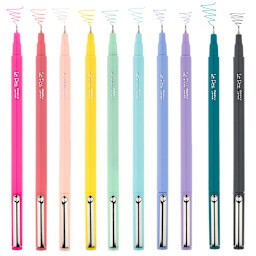 Le Pen Pen Set 10-Pen Pastel Colors Set