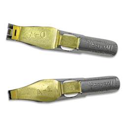 Speedball Broad Edge A-Series Square Calligraphy Nibs - A0 and A1, out of packaging