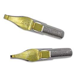 Speedball Broad Edge A-Series Square Calligraphy Nibs - A2 and A3, out of packaging