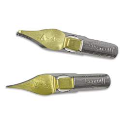 Speedball Broad Edge A-Series Square Calligraphy Nibs - A4 and A5, out of the packaging