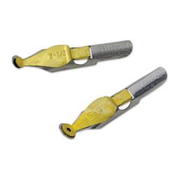 Speedball Broad Edge B-Series Round Calligraphy Nibs - B0 and B1, out of the packaging