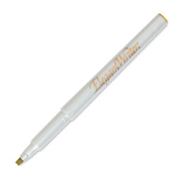 Speedball Elegant Writer Calligraphy Marker - 3.0 mm, Gold, single marker with cap off