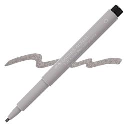 Faber-Castell Pitt Calligraphy Pen - Warm Grey III pen and swatch