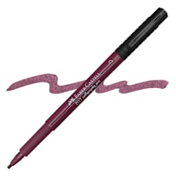 Faber-Castell Pitt Calligraphy Pen - Magenta pen and swatch