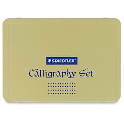Staedtler Calligraphy Pen Set - Front view of closed package