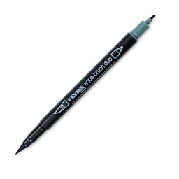 Lyra Aqua Brush Duo Marker - Cold Grey Medium 097 (with caps off)