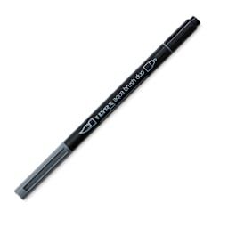 Lyra Aqua Brush Duo Marker - Warm Grey Silver 196