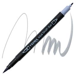 Lyra Aqua Brush Duo Marker - Cold Grey Light 095 marker and swatch
