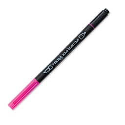 Lyra Aqua Brush Duo Marker - Light Carmine 027