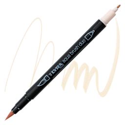 Lyra Aqua Brush Duo Marker - Naples Yellow 085 marker and swatch