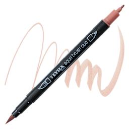 Lyra Aqua Brush Duo Marker - Naples Yellow Reddish 086 marker and swatch