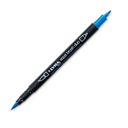 Lyra Aqua Brush Duo Marker - Cerulean Blue 048