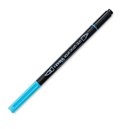 Lyra Aqua Brush Duo Marker - Light Turquoise 054
