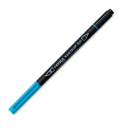 Lyra Aqua Brush Duo Marker - Deep Turquoise 053