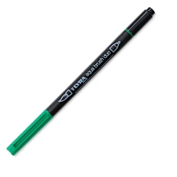 Lyra Aqua Brush Duo Marker - Emerald Green 063
