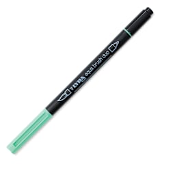Lyra Aqua Brush Duo Marker - Aquamarine 066