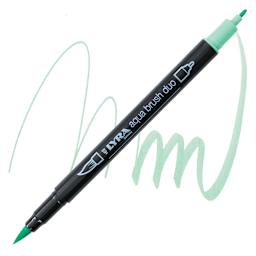 Lyra Aqua Brush Duo Marker - Aquamarine 066 marker and swatch