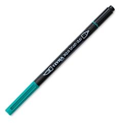 Lyra Aqua Brush Duo Marker - Viridian 061
