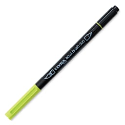 Lyra Aqua Brush Duo Marker - Light Green 071 with caps on