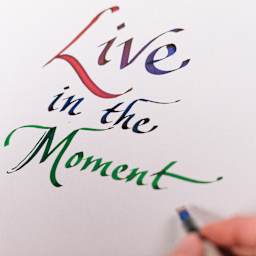 Pilot Parallel Pen Mixable Colour Ink Refills, lettering made in different colors