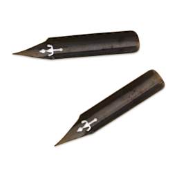 Speedball Hunt Imperial Artist Dip Pen - #101, Pkg of 2 Nibs, flipped upside down