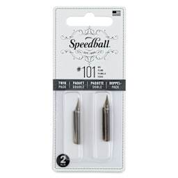 Speedball Hunt Imperial Artist Dip Pen - #101, Pkg of 2 Nibs, front of the packaging