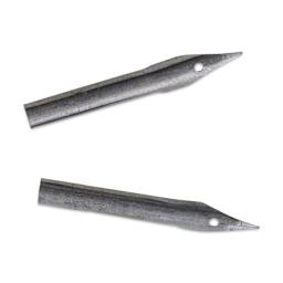 Speedball Hunt Crowquill Pen Nibs - #107 Hawk Quill, Pkg of 2, nibs
