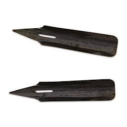 Speedball Hunt Drawing Dip Pen - #99, Pkg of 2 Nibs, flipped upside down 