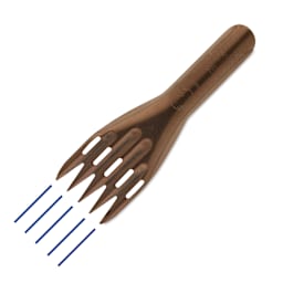 Brause No. 68 Music Calligraphy Nib, showing the line strokes