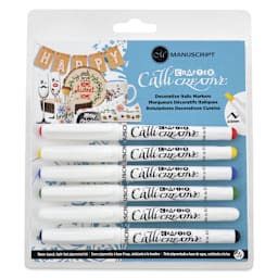Manuscript Crafter CalliCreative Italic Markers - Set of 6, Medium Point, front of the packaging