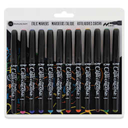 Manuscript CalliCreative Italic Marker - Broad Point, Set of 12, front of the packaging
