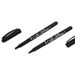 Manuscript CalliCreative Italic Marker - Black, Pkg of 2, caps removed