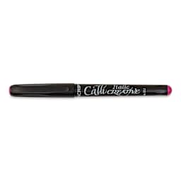 Manuscript CalliCreative Italic Marker - Pink, 1.4 mm, Fine Point with cap on