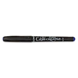 Manuscript CalliCreative Italic Marker - Blue, 1.4 mm, Fine Point with cap on
