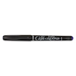Manuscript CalliCreative Italic Marker - Purple, 1.4 mm, Fine Point with cap on